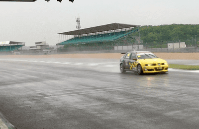 Will driving SEAT Racing UK's car in the wet at Silverstone